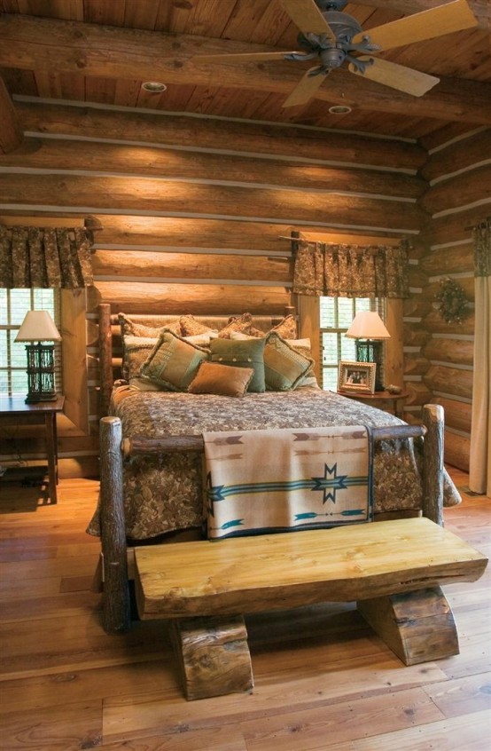 25 Rustic Bedroom Design Ideas - Decoration Love