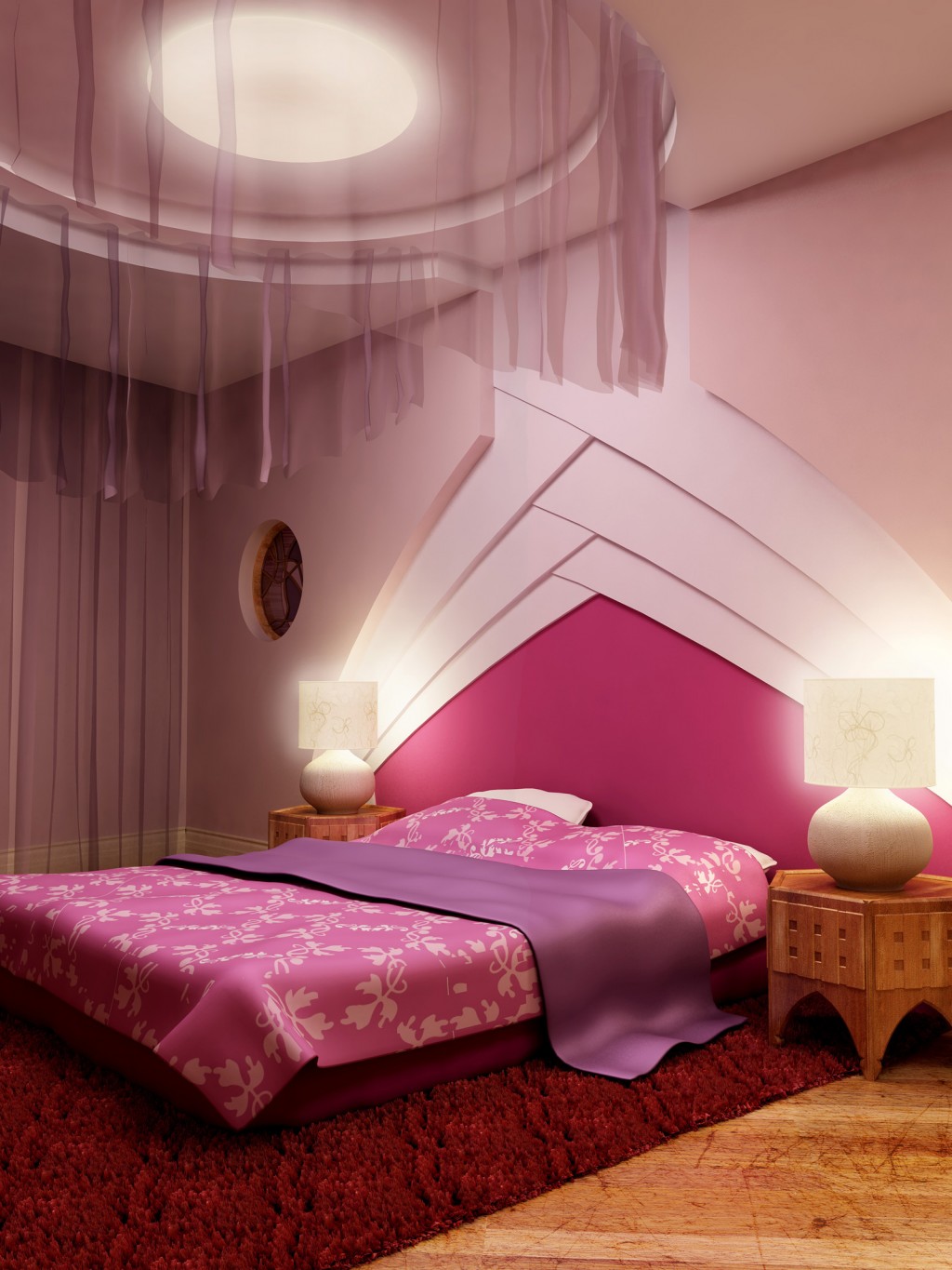 25 Creative Pink Bedroom Design Ideas Decoration Love