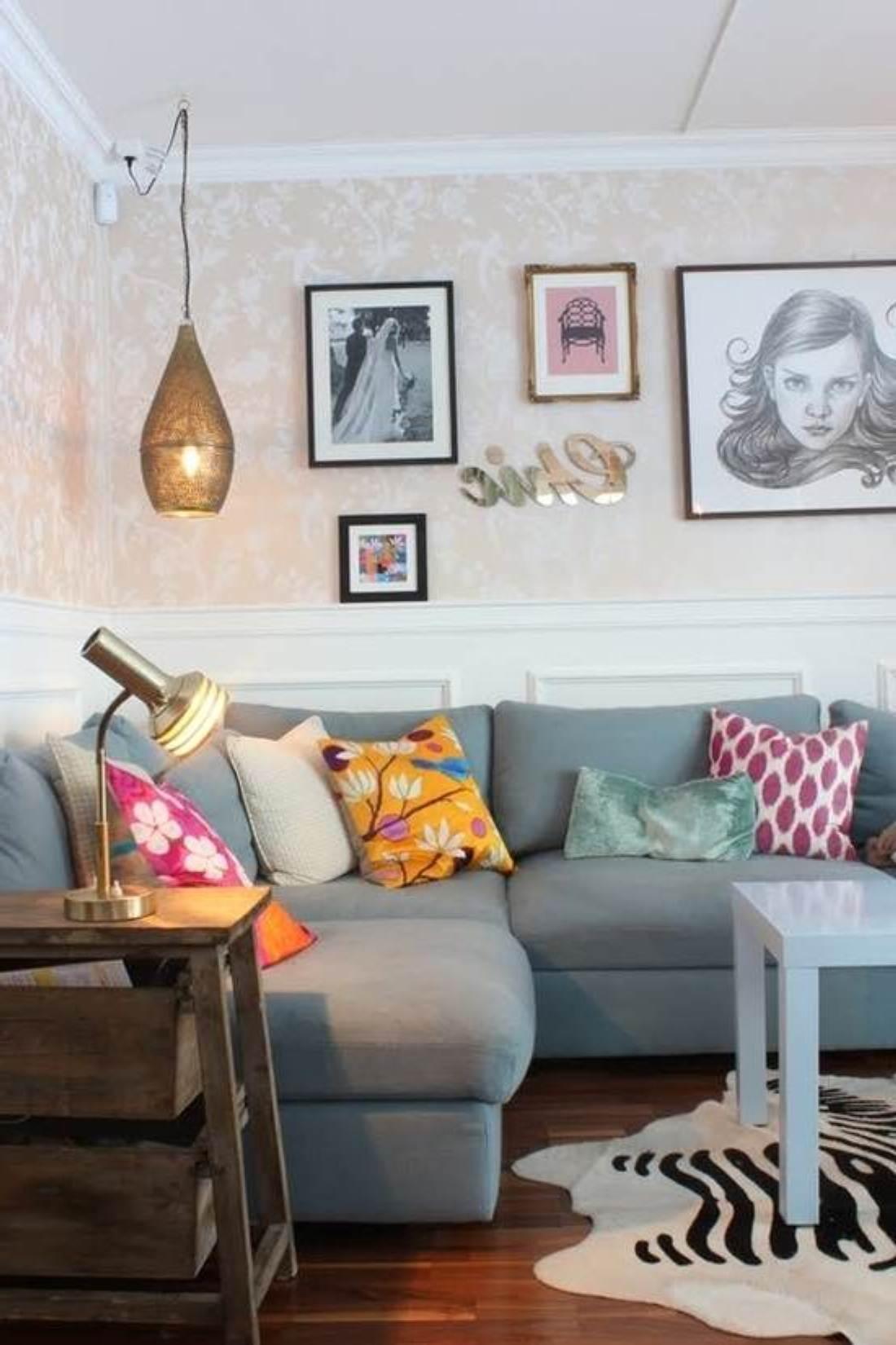 30 Beautiful Apartment Living Room Design Ideas - Decoration Love