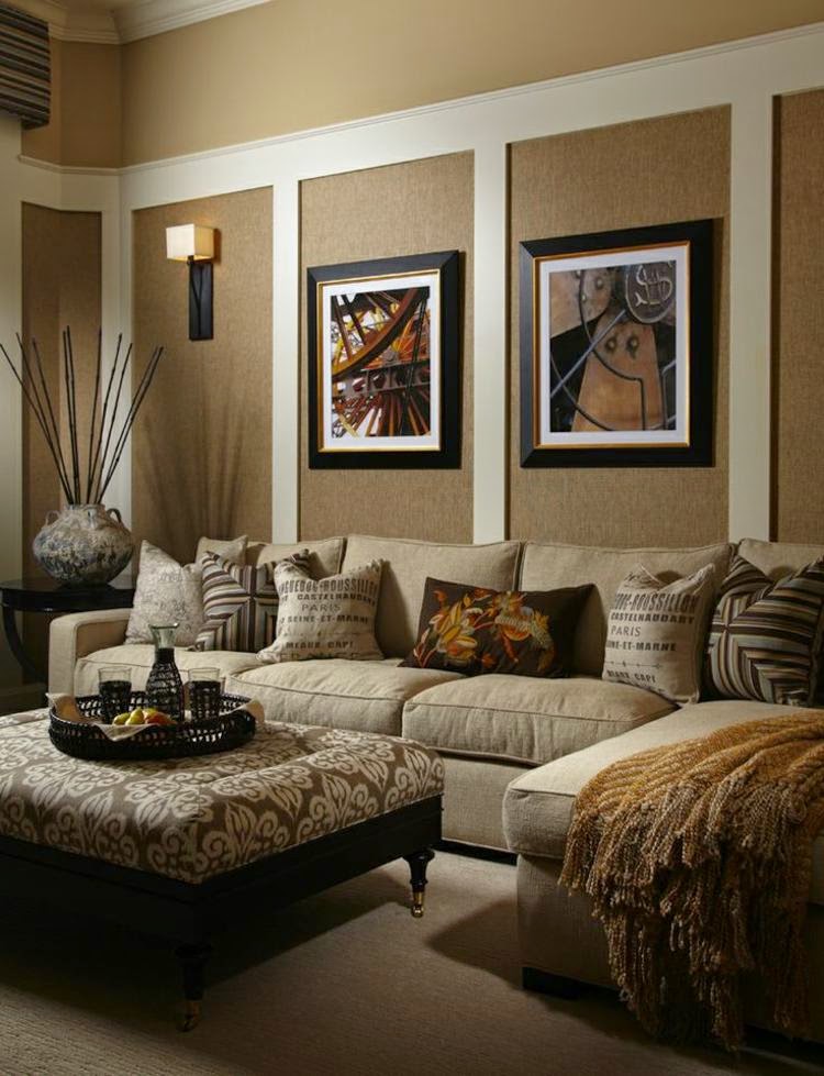 25 Brown Living Room Design Ideas - Decoration Love