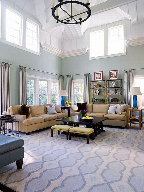 25 Blue Living Room Design Ideas - Decoration Love