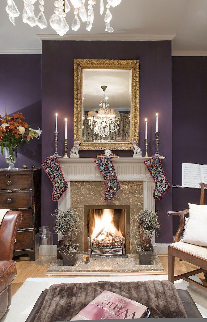 25 + Purple Living Room Design Ideas - Decoration Love