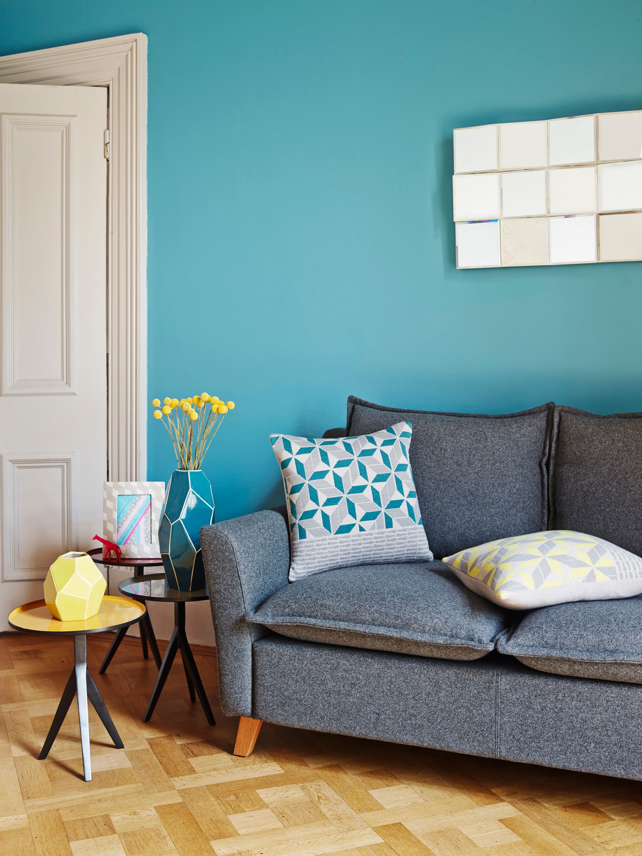 25 Teal Living Room Design Ideas - Decoration Love