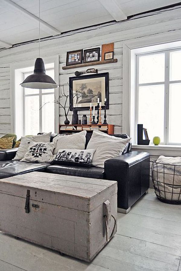 25 Industrial Living Rooms Design Ideas - Decoration Love