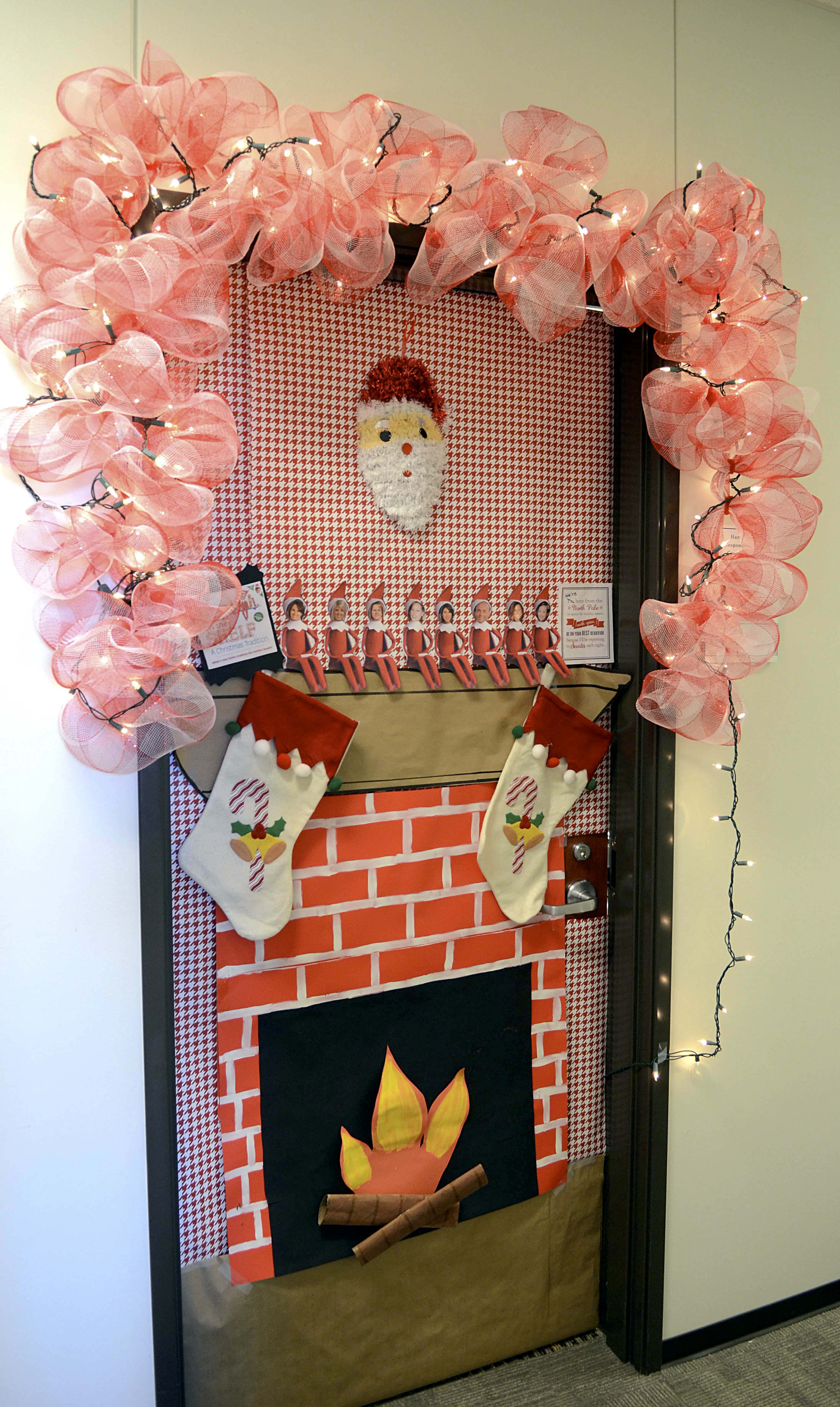 door christmas contest classroom decorating decorations decoration doors office decorated diy creative front holiday tti olivia sparks tradition simple choose
