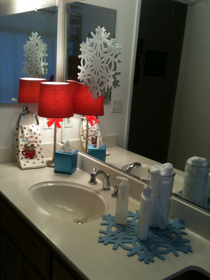 40 Most Popular Bathroom Chirstmas Decoration Ideas ...