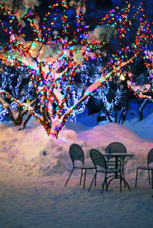 25 Prity Christmas Lights Decorations You Can Copy - Decoration Love