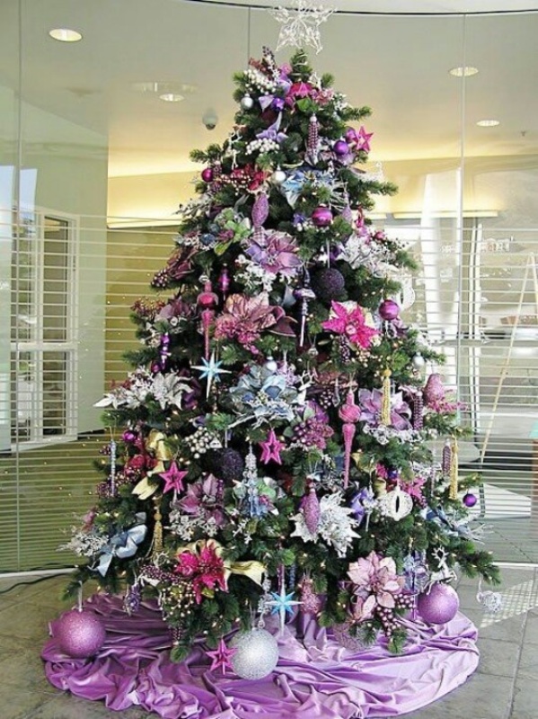 35 Purple Christmas Tree Decorations Ideas You Can't Miss ...
 Christmas Trees Decorated Purple