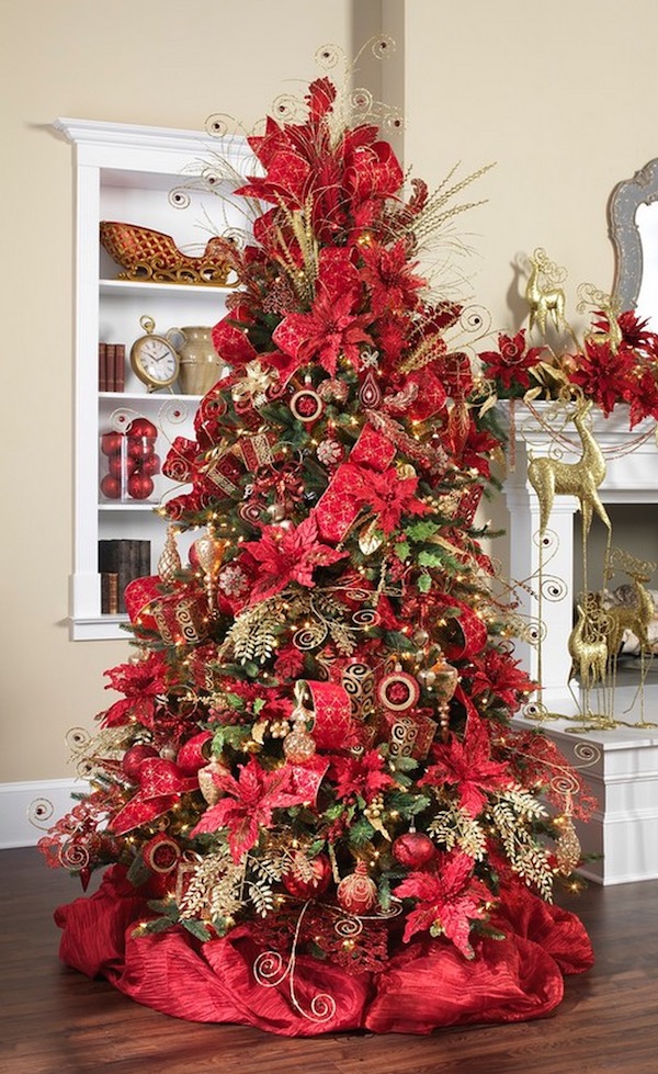 37 Christmas Decoration Ideas In All Shades Of Red - Decoration Love