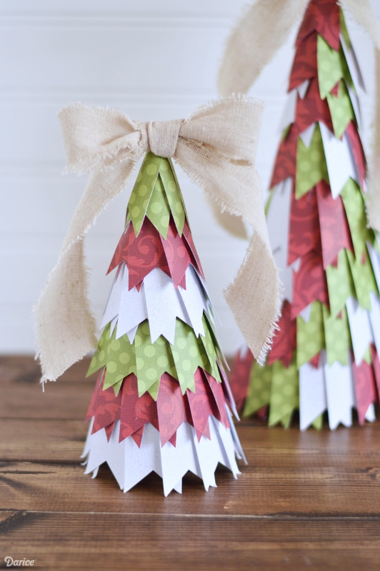 40 Beautiful Paper Christmas Tree Decorations Ideas  Decoration Love