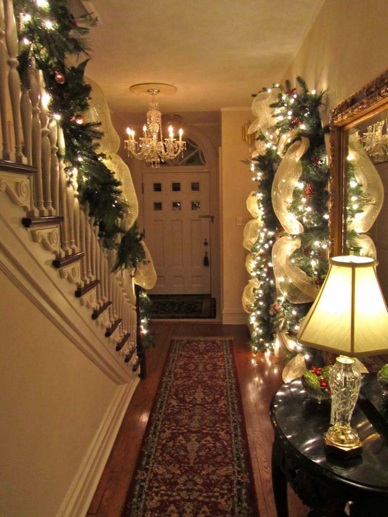 Top 30 Indoor Christmas Lights Decoration Ideas - Decoration Love