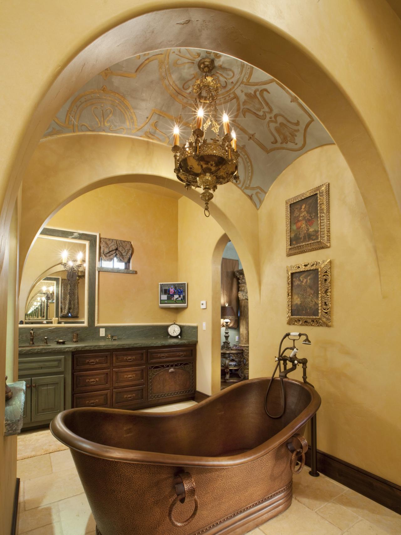 Designing Mediterranean Bathrooms With A Spa Feel