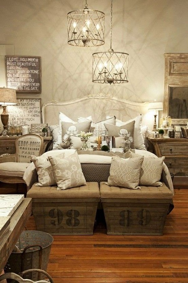 25 Shabby-Chic Style Bedroom Design Ideas - Decoration Love