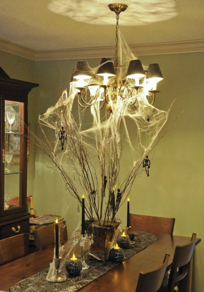 30 Indoor Halloween Decorations Ideas - Decoration Love
