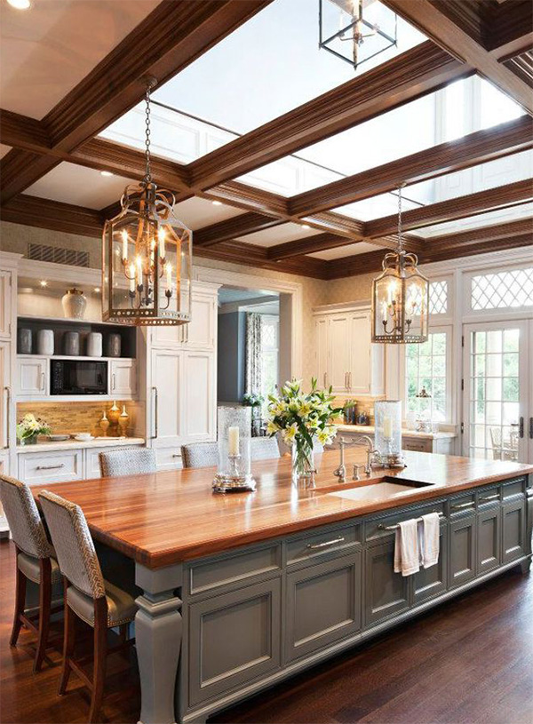 30 Gorgeous Large Kitchen Design Ideas Decoration Love