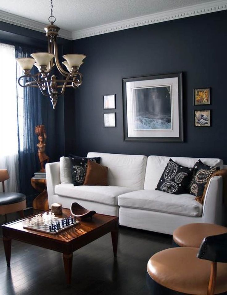 25 Dark Living Room Design Ideas - Decoration Love