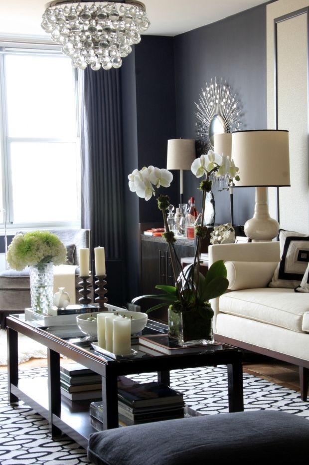 25 Dark Living Room Design Ideas - Decoration Love