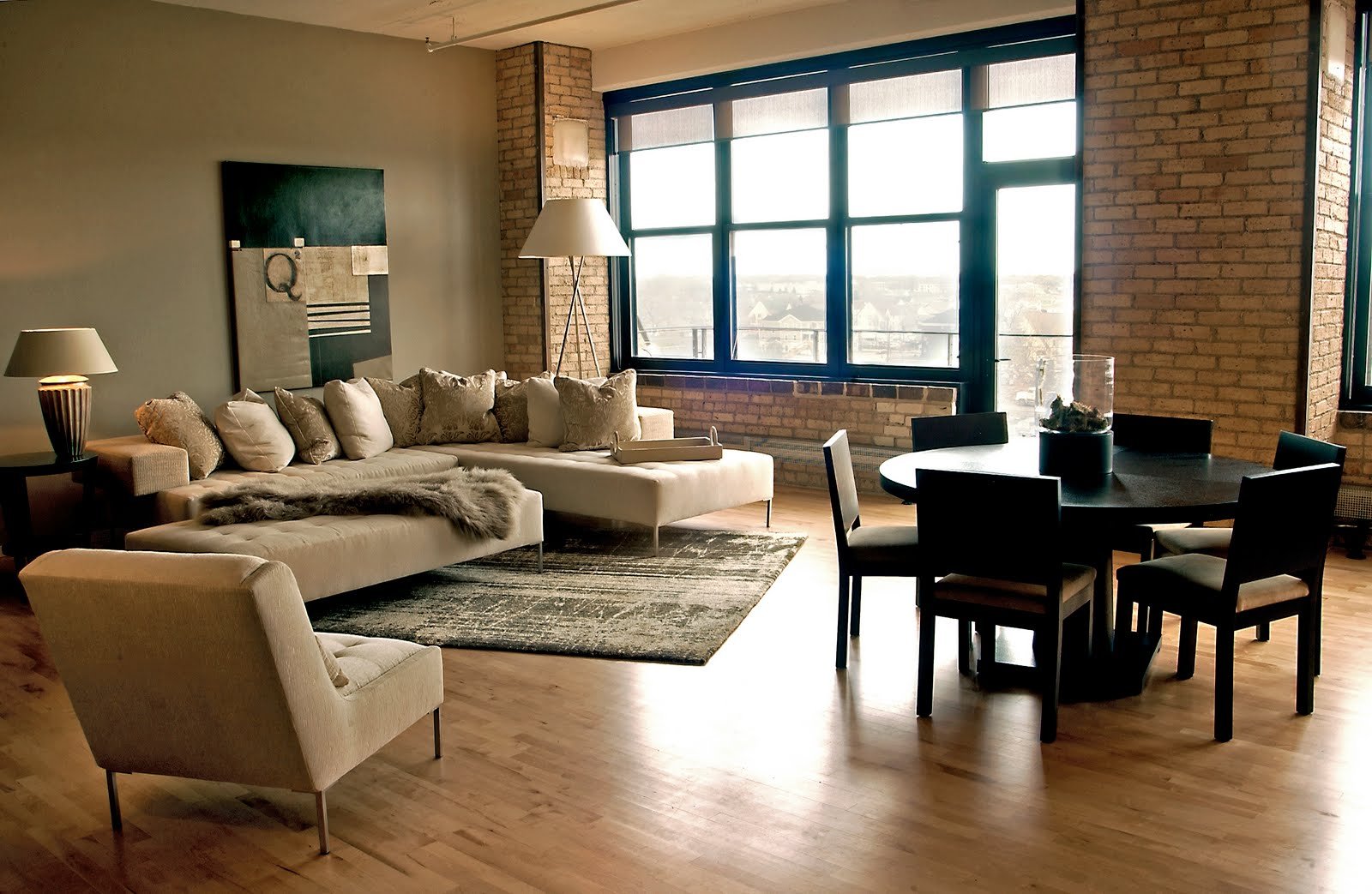 pinterest loft living room