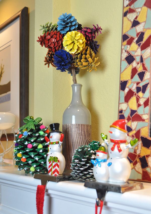 37 Amazing Pine Cone Christmas Tree Decorations Ideas - Decoration Love