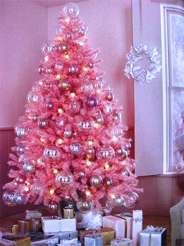 38 Charming Pink Christmas Tree Decorations Ideas - Decoration Love