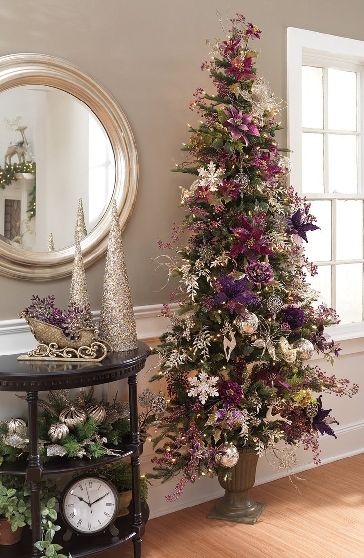 42 Bright Christmas Tree Decorations Ideas - Decoration Love
