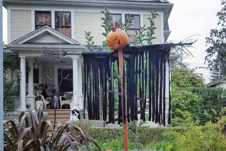 10. Halloween scarecrow