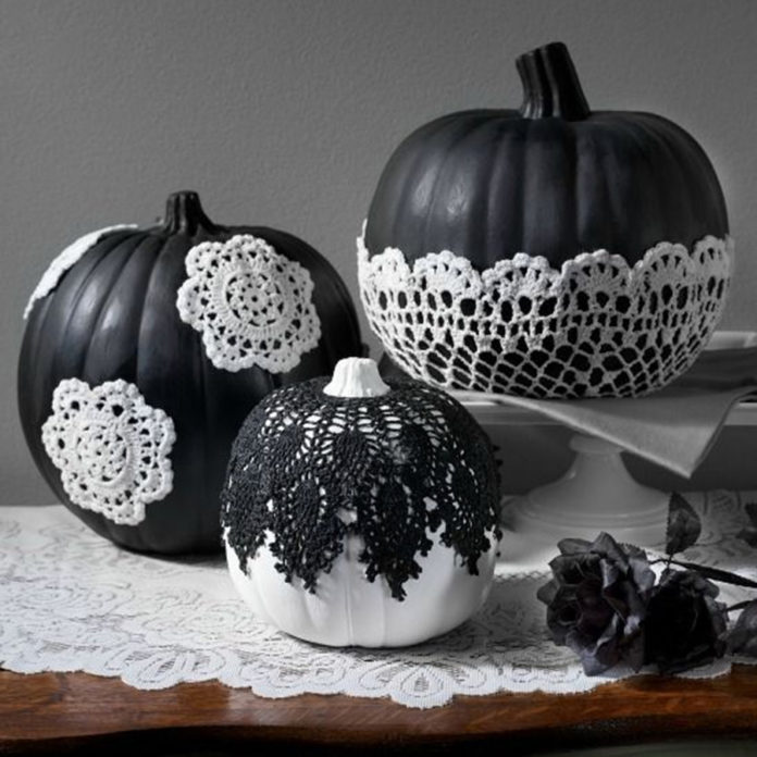 37. Pumpkins in Lace