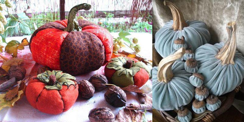 44. Crafts in the Form of Pumpkins 1