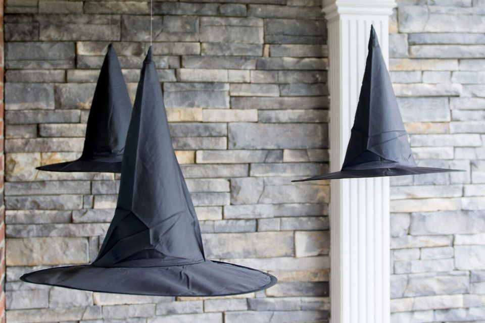 7. Witch Hat Decorations