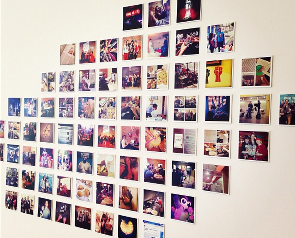 Instagram wall