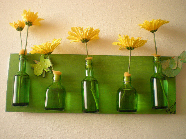 1. Decorative bottles