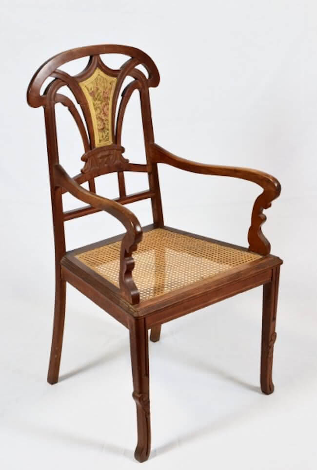 16. Art Nouveau Chair