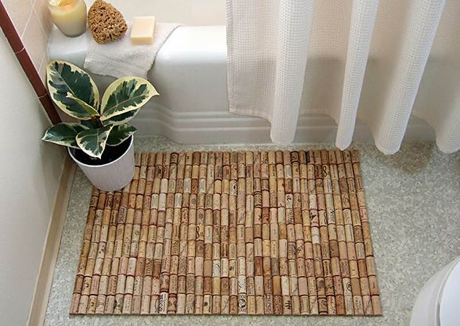 18. Cork stopper mat