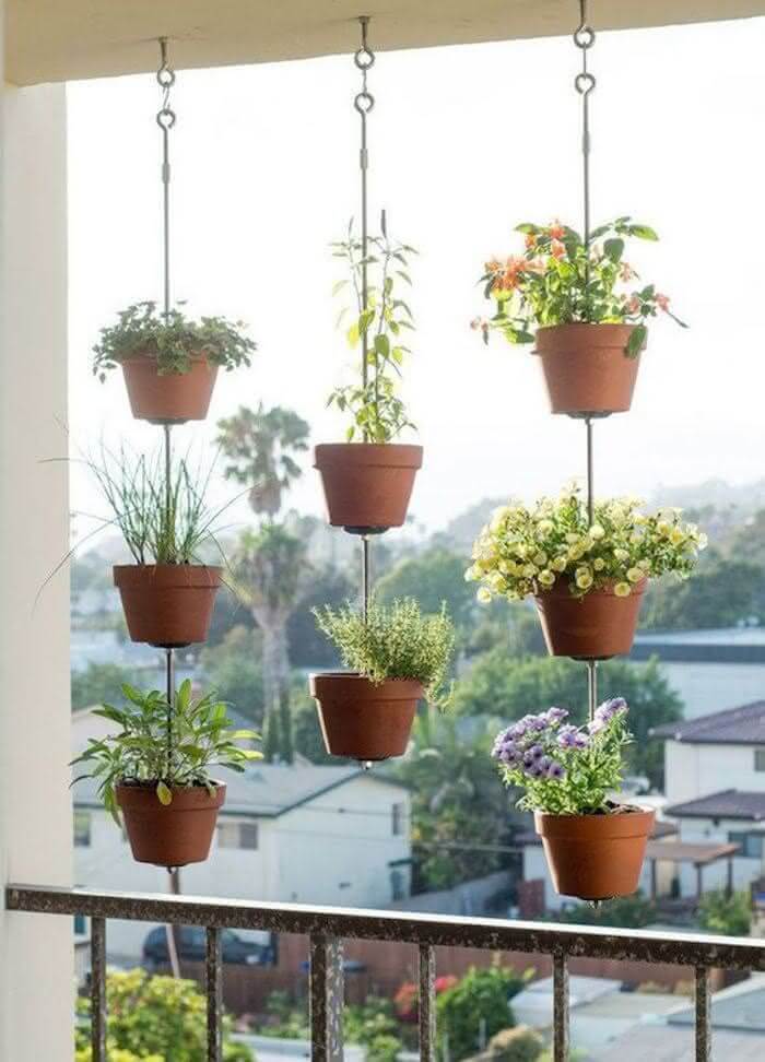 19 – Pots with plants