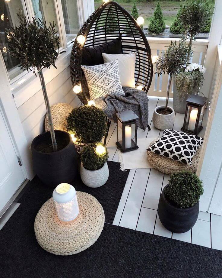 Chairs and armchairs for balconies that make the decor amazing 1