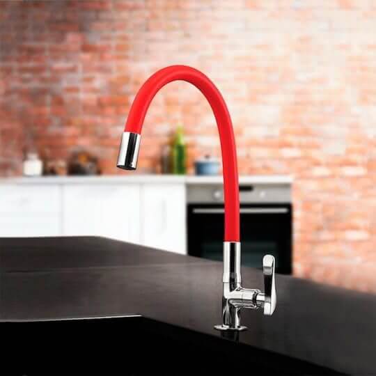 Coloured faucets LorenFlex by Lorenzetti 