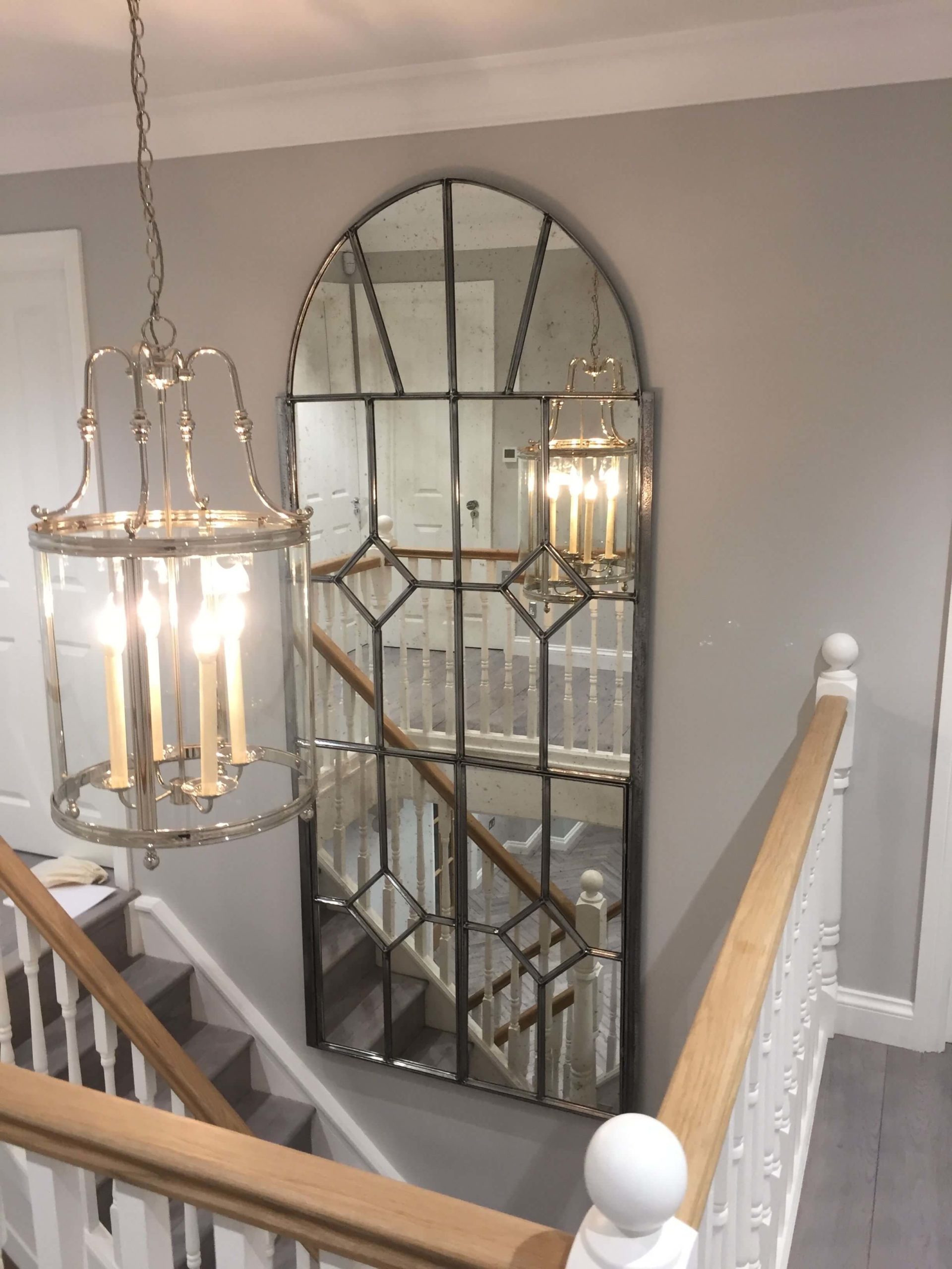 Mirrors for stairway decoration 2