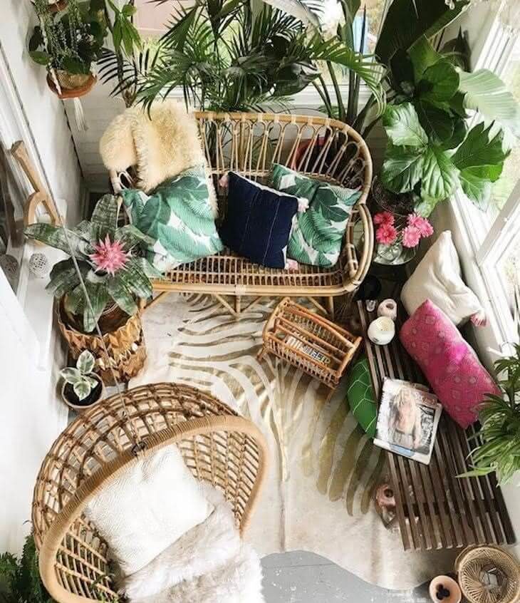 Wicker and rattan