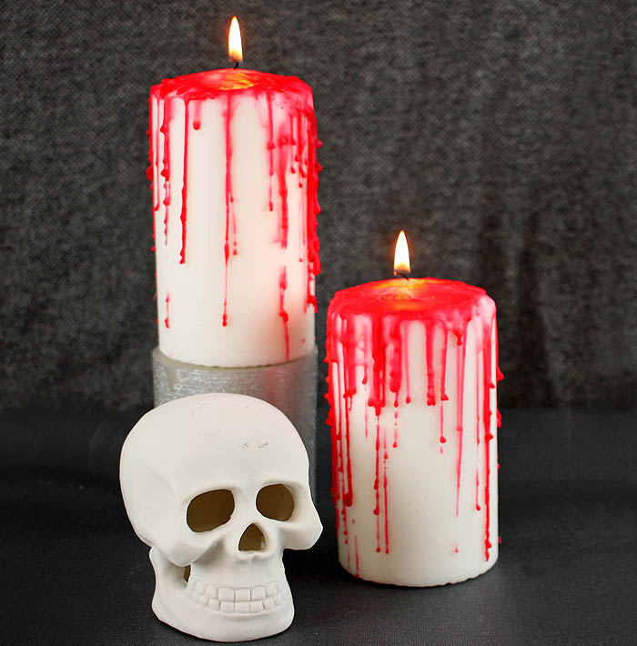 2 Bloody candles