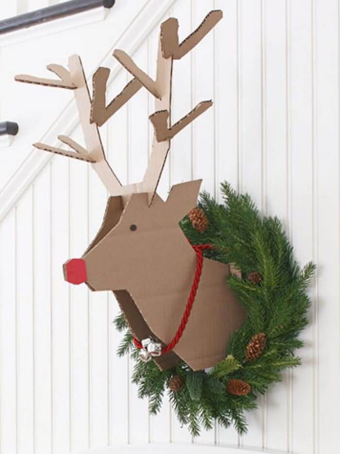 3 – Cardboard Reindeer