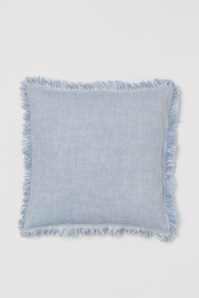A SUPER-SWEET COTTON AND LINEN CUSHION