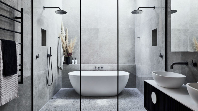 Fancy Decor Ideas for a Modern Bathroom 2