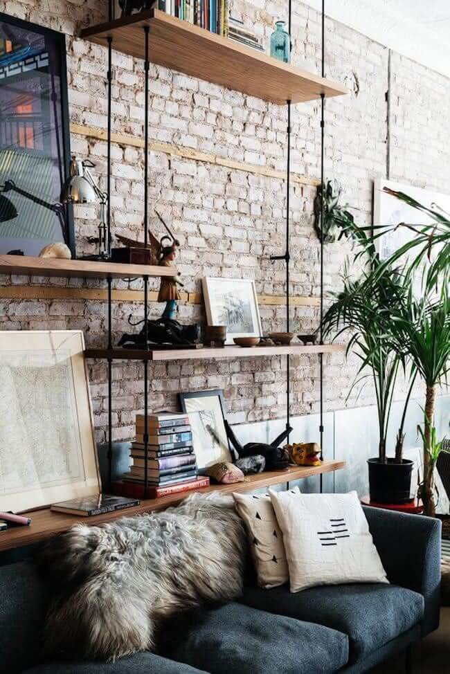 Industrial decor for living room 4