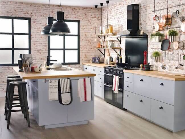 Industrial decoration for kitchen 2