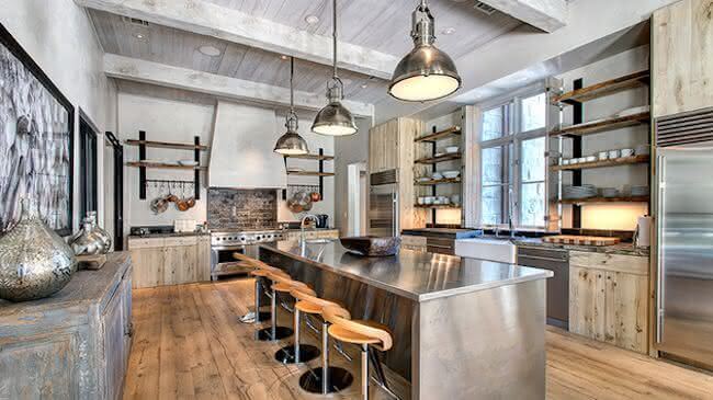 Industrial decoration for kitchen 5