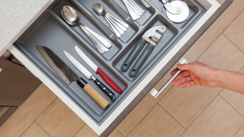 Maximize your kitchen drawer space