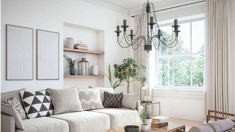 Provencal Style Chandelier