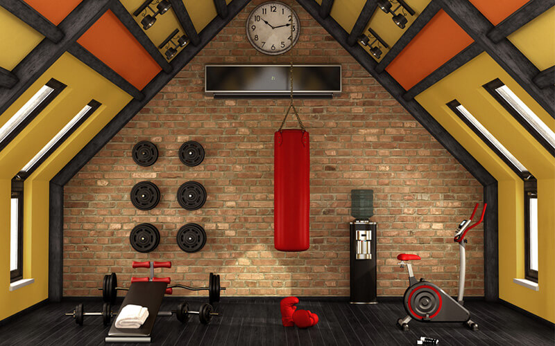 Uncommon Ideas to Decorate Your Home Gym 1