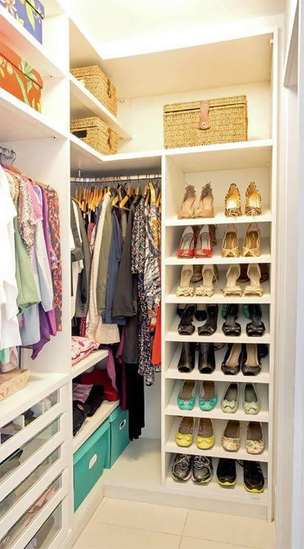 With space for shoes