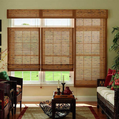 Wood or Bamboo Blinds 1